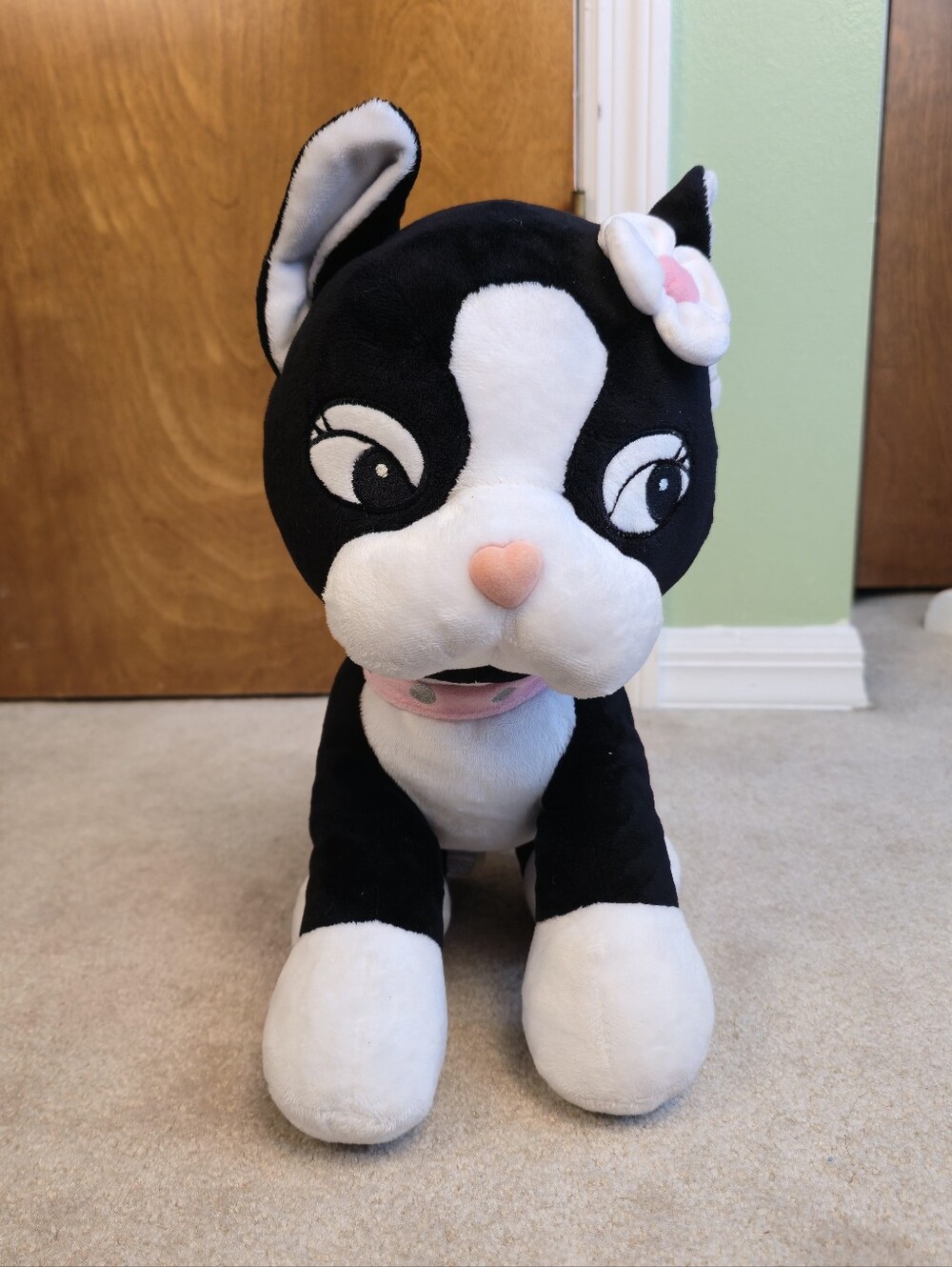 Build A Bear Rebecca Bon Bon Boston Terrier Plush Sanrio 2012